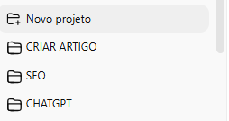 Como usar Projetos no ChatGPT para turbinar sua rotina de marketing digital