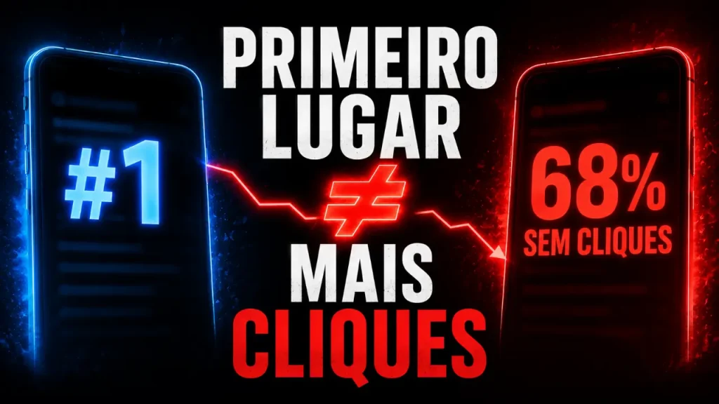 O primeiro lugar no Google não vale mais o mesmo que antes