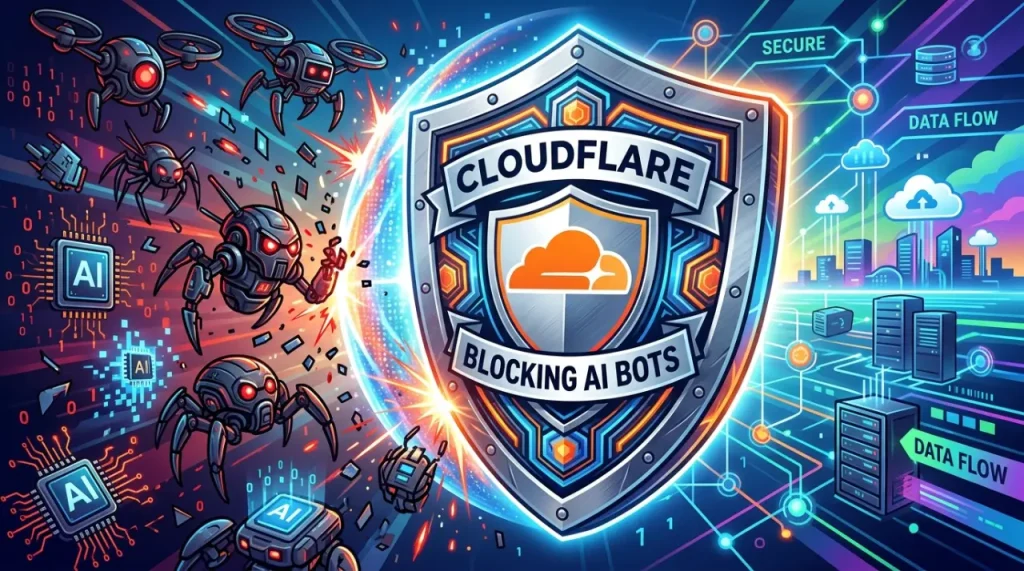 Cloudflare bloqueia bots de IA