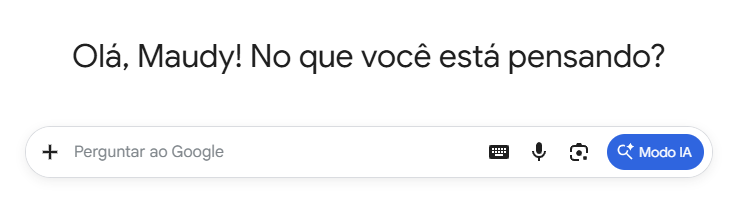 Modo IA do Google